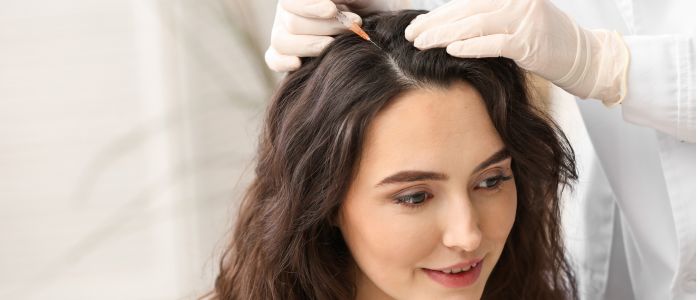 Treatment for scarring hair loss