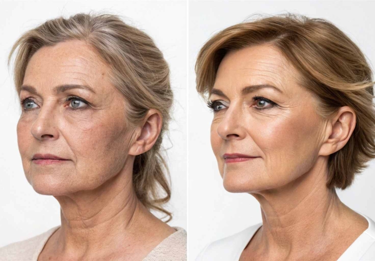 facial Volume Loss - Image on Cheshire Cosmetic Clinic UK
